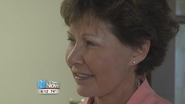 Janet Garrett makes stop in Lima